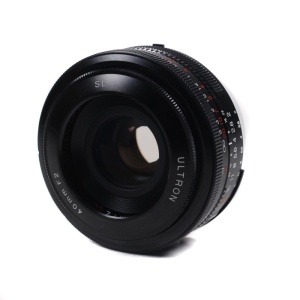 Used Voigtlander Aspherical 40mm f2 SL II Ultron Nikon Ai-S