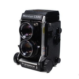 Used Mamiya C220 Pro F + Sekor 80mm f2.8 Blue dot