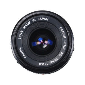 Used Canon FD 28mm F2.8 Prime Lens