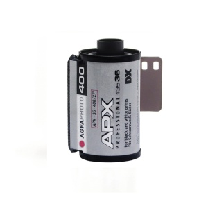 Agfa APX 400 36exp 35mm Black & White Film