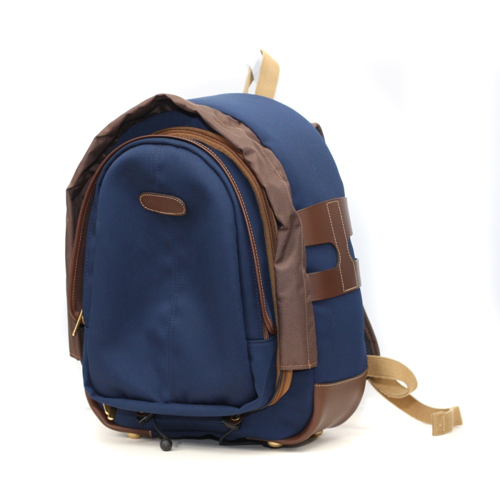 Used Billingham Rucksack 25 - Navy/chocolate