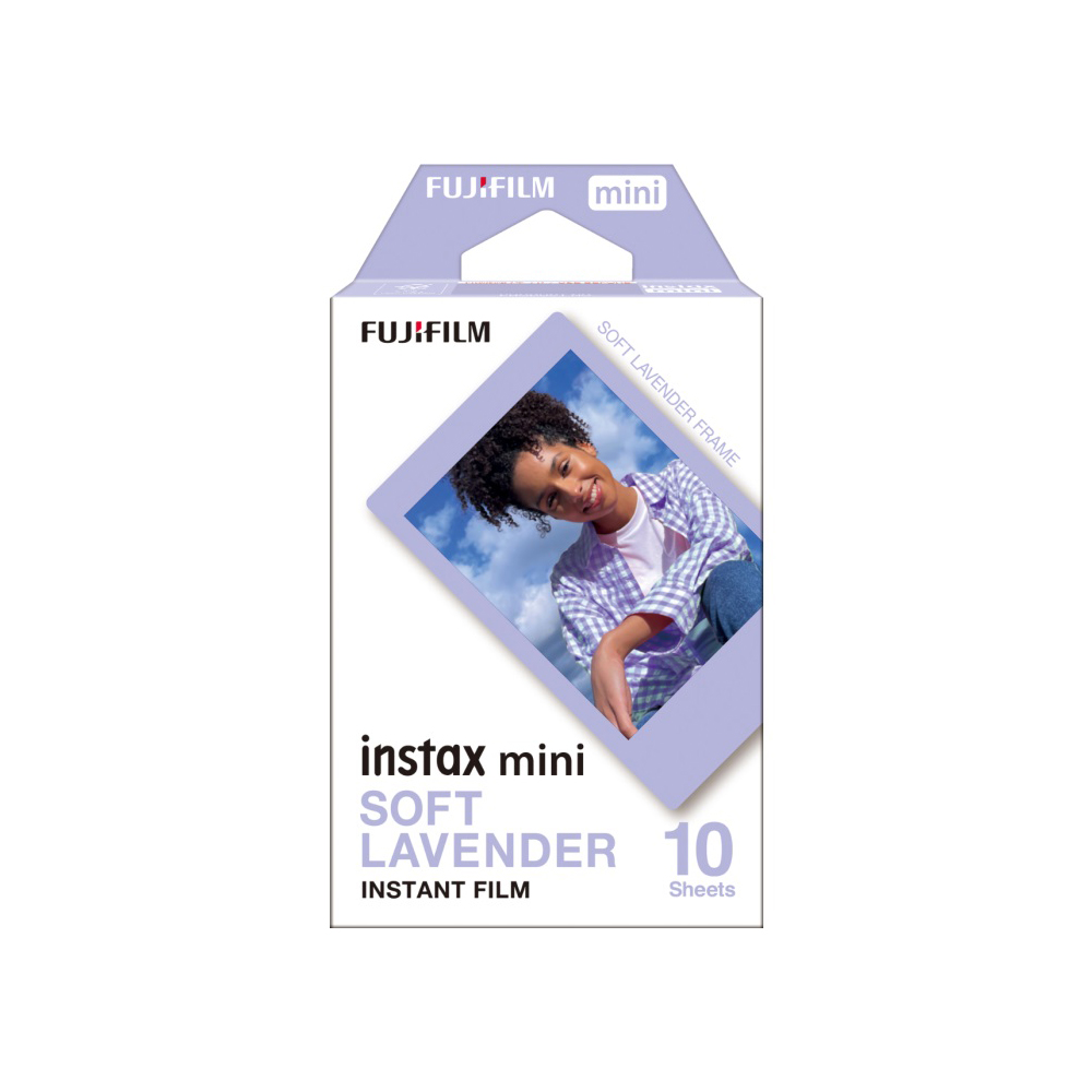 Fujifilm Instax Mini 'Soft Lavender'  Colour Film - 10 Shots