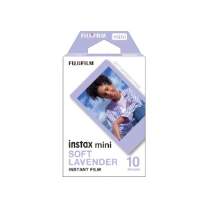 Fujifilm Instax Mini 'Soft Lavender'  Colour Film - 10 Shots